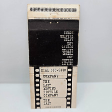 Vintage Matchcover The Last Moving Picture Company Cleveland Ohio Euclid Ave picture