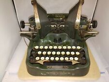 The Oliver Typewriter The Printype No. 9 - Military Green - ANTIQUE June, 1913 picture