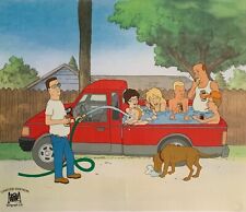 KING OF THE HILL Animation Sericel Art Cel 20th Century Fox Mike Judge Swim Time picture