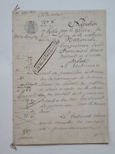 Original 1863 Napoléon Government Transcript Por Le Tribunal by Smitty picture