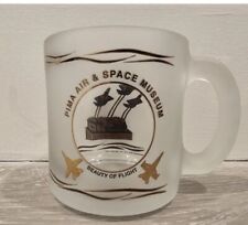 PIMA  Air & Space Museum Mug PILOT FLYING Glass Cup Coffee 3D Window AIRPLANE picture