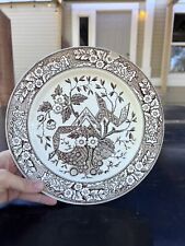 Antique 1879 Wedgwood Beatrice Brown Dinner Plate 10