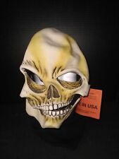 Rare VTG 1994  Be Something Studio Sock Skull Full Head Pullover Halloween Mask picture