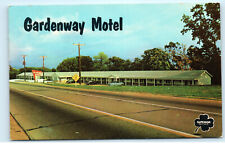 Gardenway Motel Villa Ridge Missouri 1960s Route 66 Vintage Postcard E73 picture