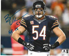 Brian Urlacher Chicago Bears Autographed 8x10 Photo GA coa picture