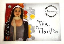 2004 Alias Season 3 Autograph Card Signed by Mia Maestro (Nadia Santos) A22 picture