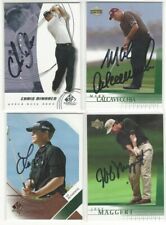 2001 UD #24 Mark Calcavecchia Signed Golf Card  picture