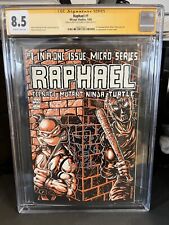 Raphael #1 CGC 8.5 Off White Pages Signed and Sketched by Eastman picture