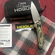 Hogue Doug Ritter RSK MK1-G2 Knife Green G-Mascus Magnacut NEW picture