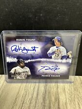 Robin Yount Prince Fielder 2024 Topps Dual Auto /10 picture