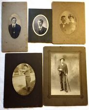 Vintage Photographs Lot - 5 Unique, Historically Rich Images Baseball Very Old picture