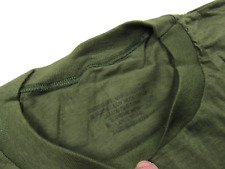 Vtg NOS 1970's US Army OG-109 Undershirt Sz L Cotton T-Shirt Post Vietnam War picture