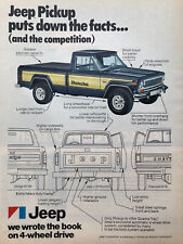 Vintage 1977 Jeep Honcho original color Ad A368 picture