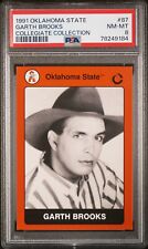 Garth Brooks 1991 Oklahoma State Collegiate Collection #87 PSA 8 | RC Rookie picture