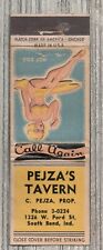 Matchbook Cover-Pejza's Tavern South Bend Indiana-9942 picture