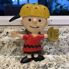Vintage 1969 Peanuts Character Charlie Brown Bendable Toy Doll 6