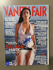 Salma Hayek Autograph Signed Vanity Fair Magazine Issue February 2003 Beckett picture