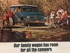 1965 International Harvester Travelall Family Camper Station Wagon Camping Ad picture