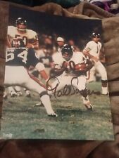 GALE SAYERS SIGNED 8X10 PHOTO CHICAGO BEARS RB HOF WALTER W/COA+PROOF RARE WOW picture