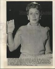 1959 Press Photo Los Angeles housewife Marion Miller at House Un-American picture