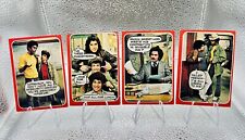 Lot Of 4 Vintage 1976 Topps Welcome Back Kotter cards - Travolta/Barbarino picture