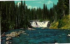 VTG Postcard- 61KOO4. Lewis Falls. Unused 1964 picture