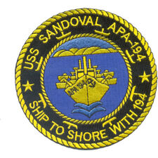 USS Sandoval APA-194 Patch picture