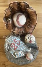 Baseball glove Mitt With Jersey Cap And Bat S.S. Sara  Sports Collectible picture