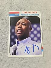 Tim Scott Signed Card Presidential Candidate Republican 2024 picture