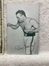 Robert Villemain Boxing Arcade Exhibit Card – 1947 – 1966 Vtg picture