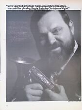 Print Ad 1960's Al Hirt Trumpet Harmonica Super Chromonica Hohner Marine Band picture
