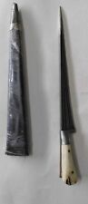 Antique Stag Khanjar 1928 Deer Damascus Dagger Old Rare Collectible picture