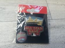 MLB Baseball All Star Game 2014 Minnesota Twin Skyline Collectable Lapel Hat Pin picture