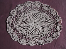 Beautiful Vintage Hand Made Doily 35cm/27cm(13.5''x11'') #1172 picture