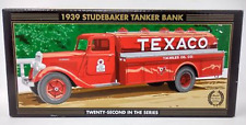 Texaco 1939 Studebaker Tanker Bank Special Red Chrome Edition 2005 picture