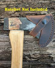 Buffalo Leather Sheath Mask For Norlund Voyager Hudson Bay Small Axe Hatchet picture
