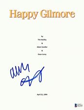 ALLEN COVERT SIGNED AUTOGRAPHED HAPPY GILMORE FULL MOVIE SCRIPT BECKETT BAS COA picture