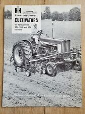 IH McCormick Front-Mounted Cultivator Brochure Farmall 404 504 706 806 Vintage picture