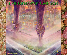 Biker Bob's Fantasy Places 2024 Large Wall Calendar: Atlantis, Tartaria, Lemuria picture