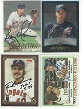 2004 Fleer Greats #75 Frank Tanana Autographed Baseball Card Angels picture
