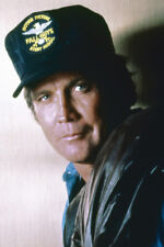 Lee Majors The Fall Guy Colt Seavers in baseball hat 24x36 Poster picture