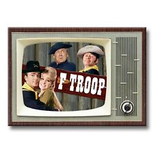 F TROOP TV SHOW Classic TV 3.5 inches x 2.5 inches Steel FRIDGE MAGNET picture