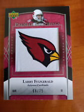 2007 Upper Deck Premier Stitchings Team Logo/NFL Draft #PS50 Larry Fitzgerald picture