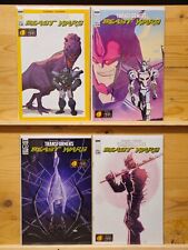 Transformers Beast Wars #1 (B) 2 (A) 3 (A) 4 (A) (1-4) IDW 2021 lot of 4 picture