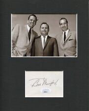 Bob Murphy NY New York Mets Sportscaster HOF Signed Autograph Photo Display JSA picture