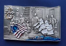 Betsy Ross Flag. Navy USN 1776-2017 Large Challenge Coin picture
