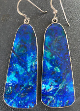 LARGE SDP AZURITE STERLING SILVER 2.25
