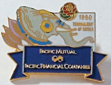 Rose Parade 1989 Pacific Mutual 100th TOR Lapel Pin (092023) picture