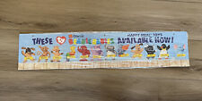 1998 McDonalds Store Display TY Teenie Beanie Babies In Stock Signage RARE picture
