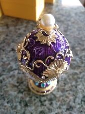 Big Purple Faberge Inspired Trinket Box picture